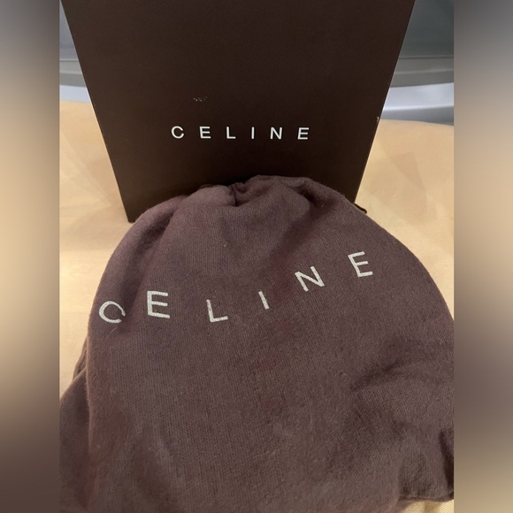 Celine Purple Buckle Mini Patent Leather Crossbody Square Bag Purse HOST PICK 💜 - Picture 8 of 13